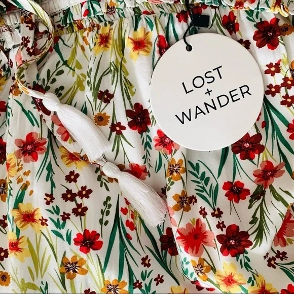 Lost + Wander Floral Maxi Renee Dress S - Picture 7 of 7